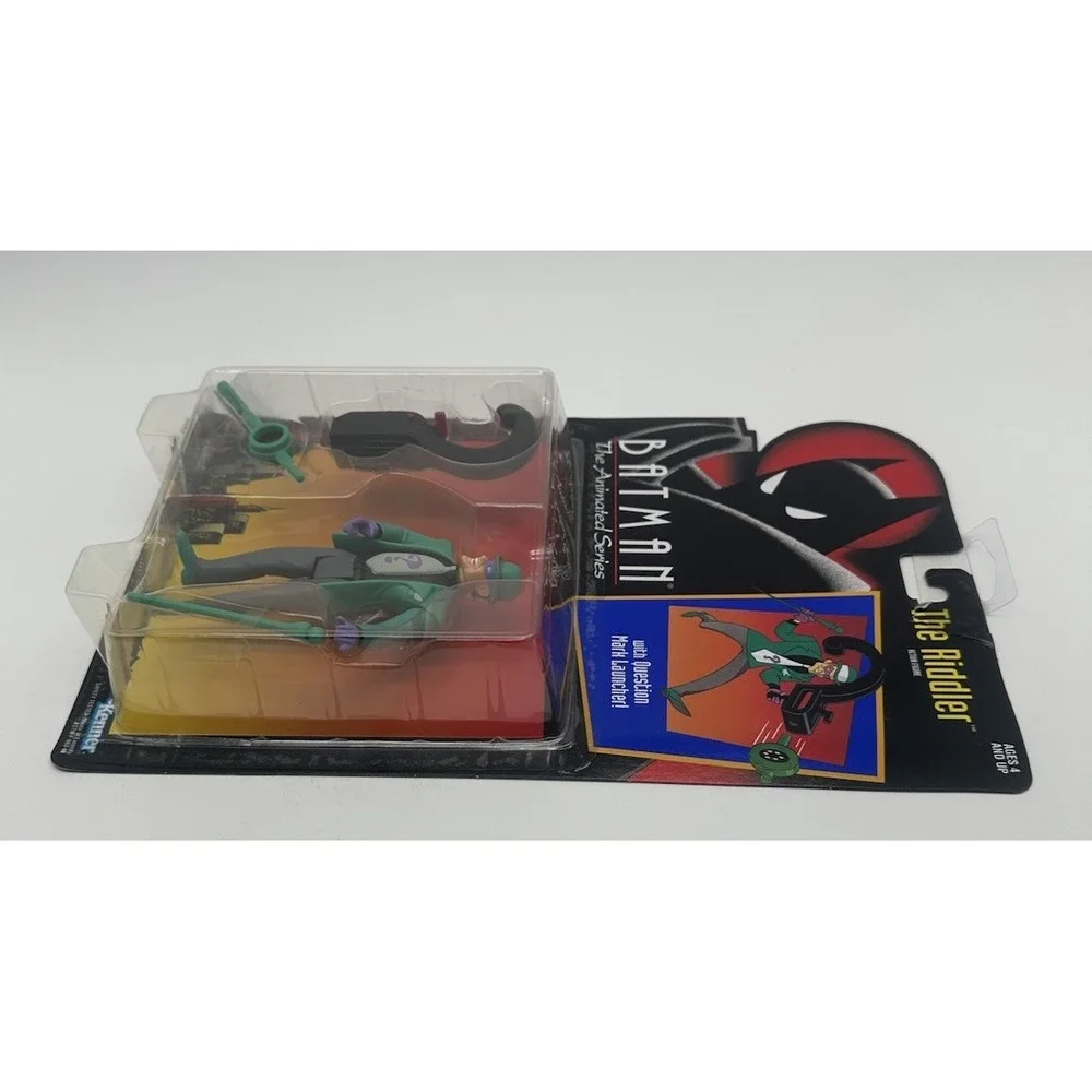 1992 KENNER BATMAN THE ANIMATED SERIES RIDDLER QUESTION MARK LAUNCHER FIGURE NEW